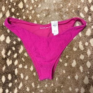 NWT Mid-Rise High-Leg Moderate Bottom XL Pink